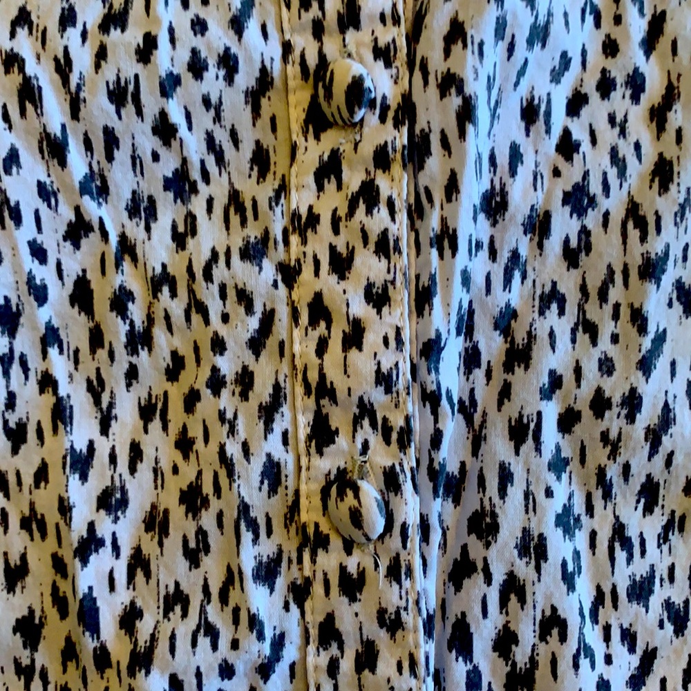 Ann Taylor Loft Sleeveless Ruffled Blouse - Picture 3 of 6